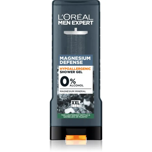 L’Oréal Paris Men Expert Magnesium Defence Hüpoallergeenne dušigeel meestele 400 ml