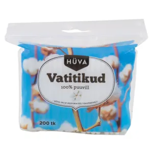 Hüva vatitikud 200tk