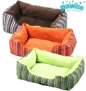 Pesa koerale, triibuline, Dog Bed Cuddler (Pawise)