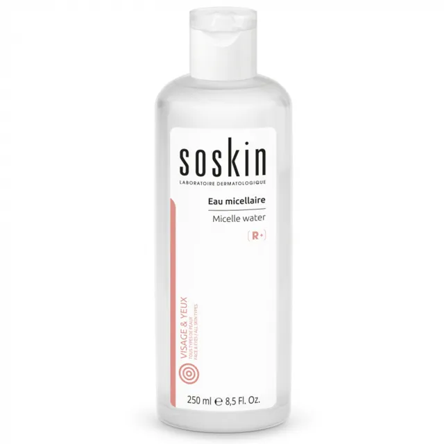 Soskin R+ mitsellaarvesi kõikidele nahatüüpidele 250 ml