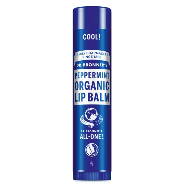 DR. BRONNERS Peppermint Organic Lip Balm 4g