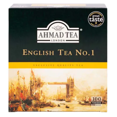 Must tee English Nr 1 Ahmad Tea 100x2g