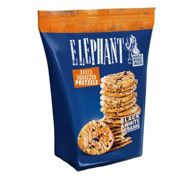 Kreekerid seesamiseemnetega Elephant 80g