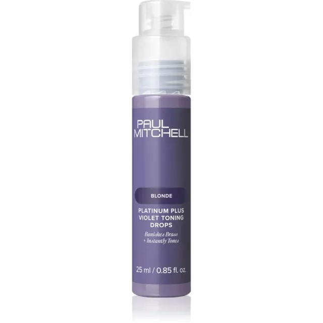 Paul Mitchell Platinum Plus Violet Toning Drops tilgad kollaste toonide neutraliseerimiseks 25 ml
