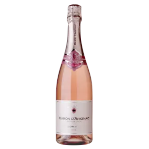 Baron d Arignac Demi Sec Rose 0.75L