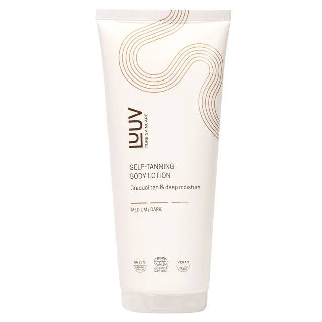 LUUV Isepruunistav kehakreem keskmine/tume 150ml