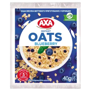 Axa kiirkaerahelbepuder mustika 40 g