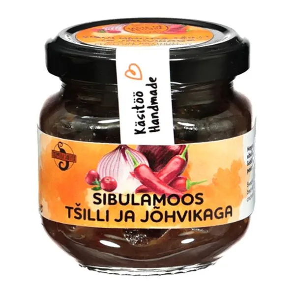 Sibulamoos tšilli ja jõhvikaga 150g Eesti