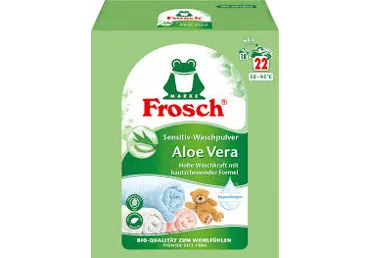 Pesupulber FROSCH Aloe vera 22pk 1.45kg