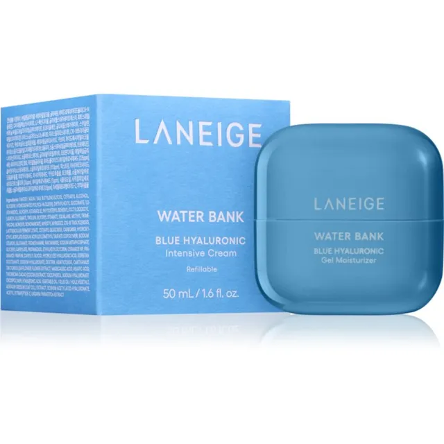 LANEIGE Water Bank Blue Hyaluronic Intensive Cream Refillable Intensiivne kreem hüaluroonhappega täidetav 50 ml