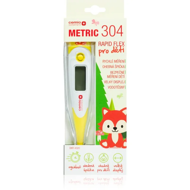 Cemio Metric 308 304 Rapid Flex digitaalne kraadiklaas lastele 1 tk