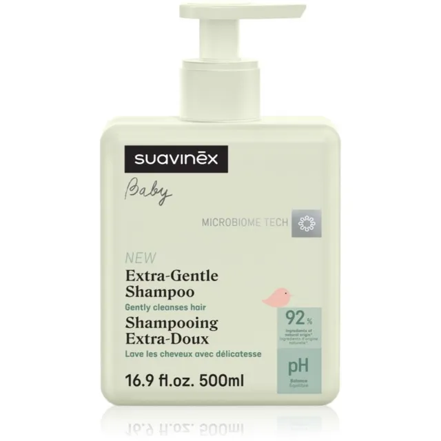 Suavinex Baby Extra-Gentle Shampoo Õrn šampoon lastele sünnist alates 500 ml