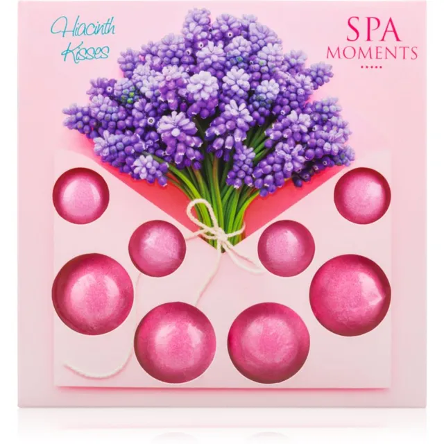 Spa Moments Hiacinth Kisses Kihisevad vannipommid