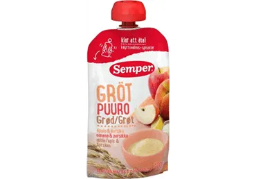 Valmispuder õun-virsik 6k SEMPER 120g