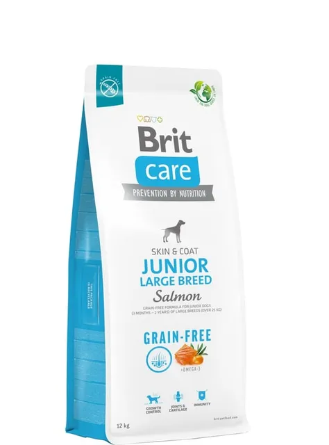 Brit Care Junior kuivtoit suurt tõugu koerale, lõhe, 12 kg