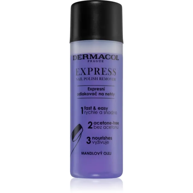Dermacol Nail Care Express Küünelakieemaldaja ilma atsetoonita 120 ml