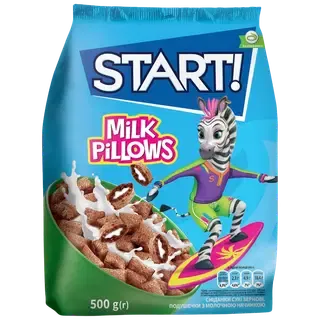 Padjakesed piimaga, START, 500 g