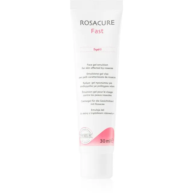 Synchroline Rosacure Fast Emulsioongeel tundlikule, punetama kippuvale nahale 30 ml