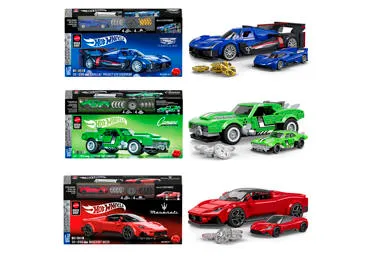 Konstr. HOT WHEELS Brick Shop Speed