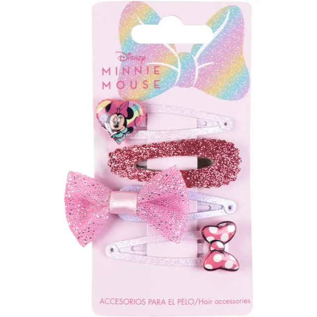 Disney Minnie Hair Accessories Juuksenõelad lastele 4 tk