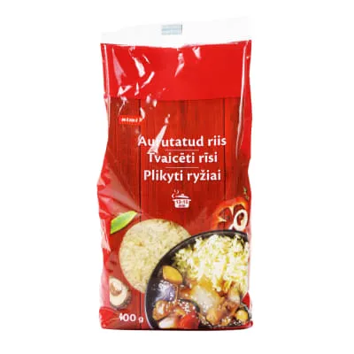 Eelkeedetud riis Rimi 400g