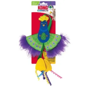 KONG Connects Peacock mänguasi kassile 45 cm