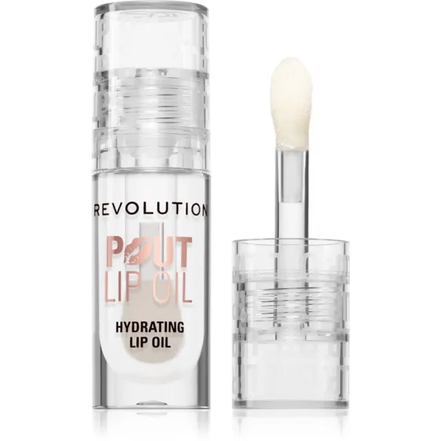 Revolution Pout Lip Huuleõli niisutava toimega varjund Lychee Clear 3 ml