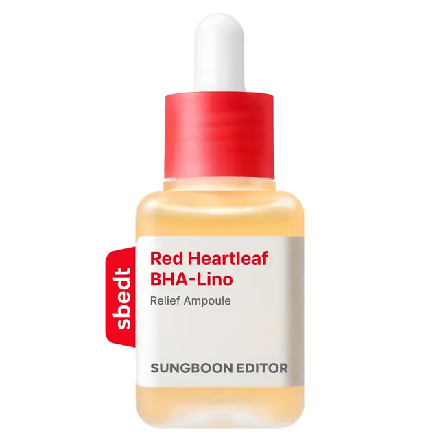 SUNGBOON EDITOR Red Heartleaf BHA-Lino Relief Ampoule 40ml