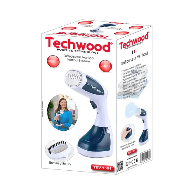 Rõivaste auruti, TECHWOOD, 1 tk
