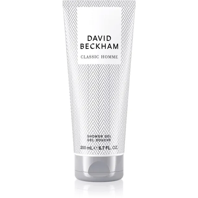 David Beckham Classic Homme Lõhnastatud dušigeel meestele 200 ml