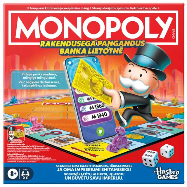 Lauamäng Monopoly Elektroonilise pangaga (EST,LT)