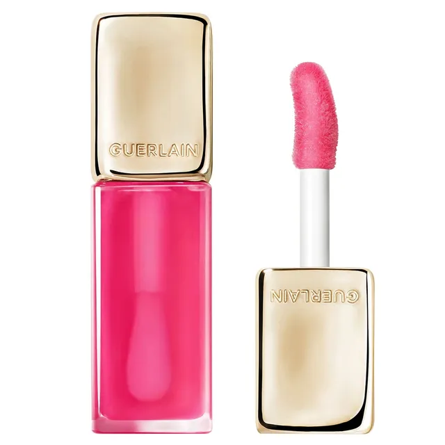 GUERLAIN KissKiss Bee Glow Lip Plumping Oil No.458 Pop Rose Glow 9.5ml