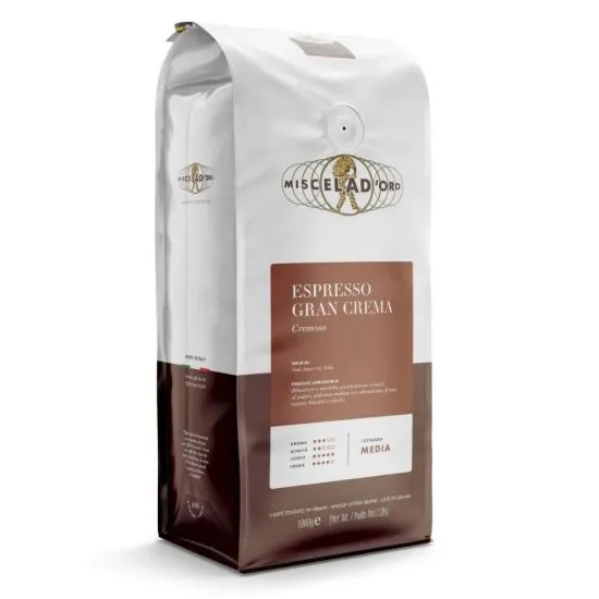 Miscela d'Oro Espresso Gran Crema kohvioad 1kg