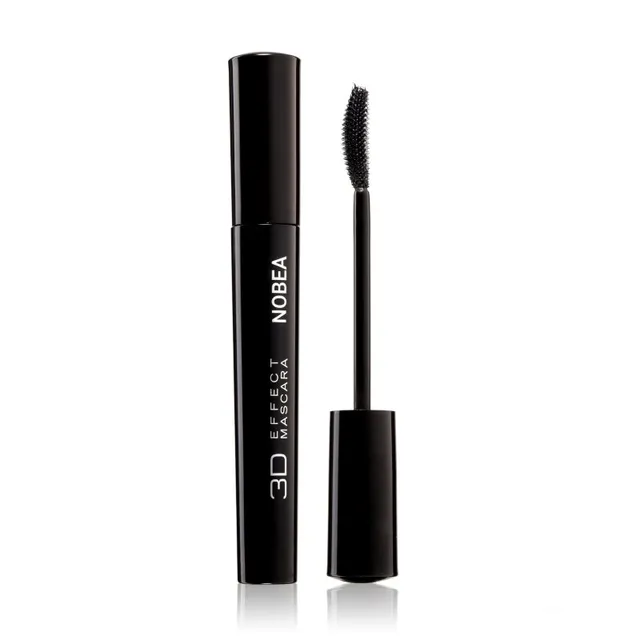NOBEA Festive 3D Effect Mascara tihendav ripsmetušš 3D efektiga varjund 001 Black 8 ml