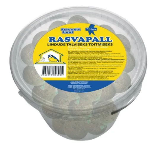 Friends Food rasvapallid ämbris 30*90g
