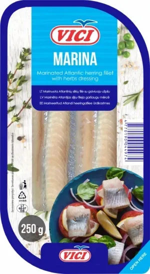 Vici Heeringafilee Ürdikastmes Marineeritud 250g