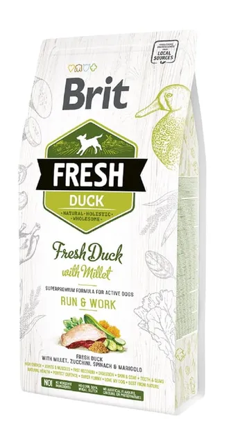 Brit Fresh Active Run & Work koera kuivtoit, part/hirss, 2,5 kg