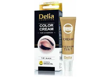 Kulmude värv DELIA must 15ml