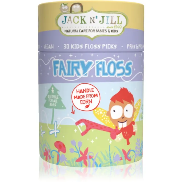 Jack N’ Jill Fairy Floss Hambaorgid koos hambaniidiga lastele 30 tk