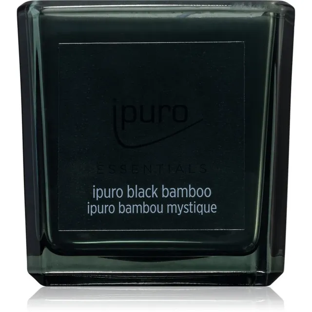 ípuro Essentials Black Bamboo lõhnaküünal 125 g