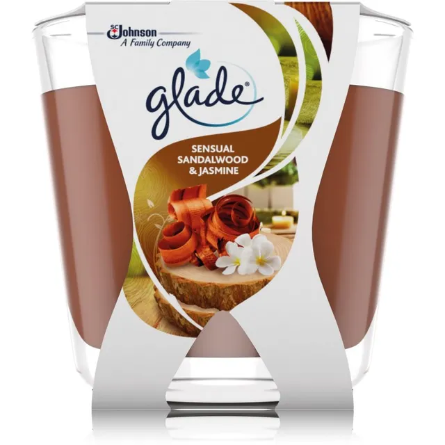 GLADE Sensual Sandalwood & Jasmine lõhnaküünal 70 g