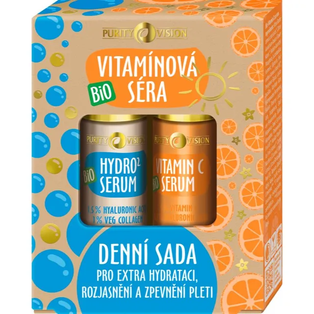 Purity Vision BIO Vitamin serums Kinkekomplekt päev