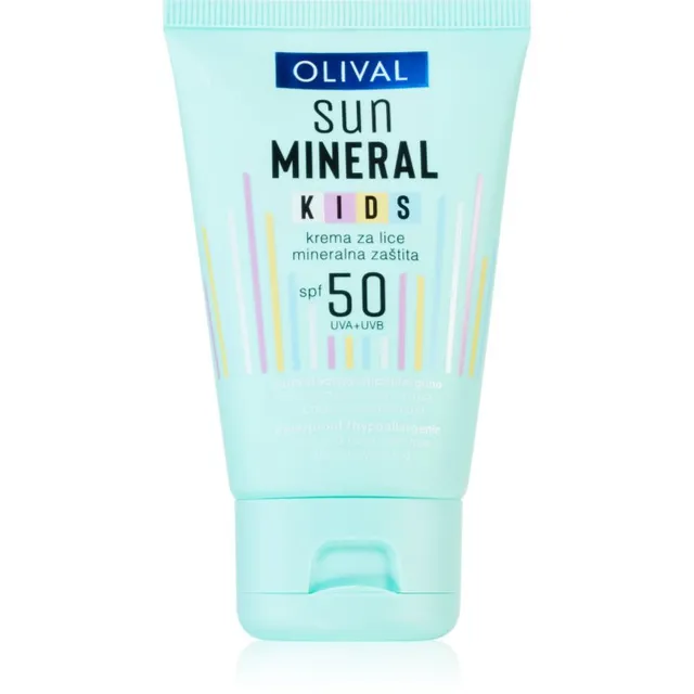 Olival Sun Mineral Kids Päikesekaitse lastele näole ja kehale SPF 50 50 ml
