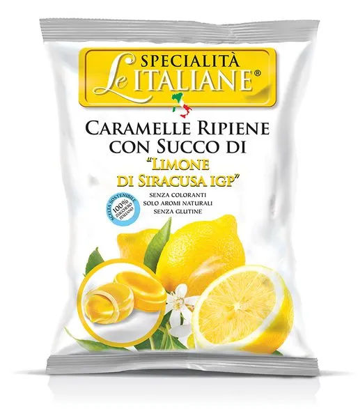 Karamellkommid Siracusa sidrunitega