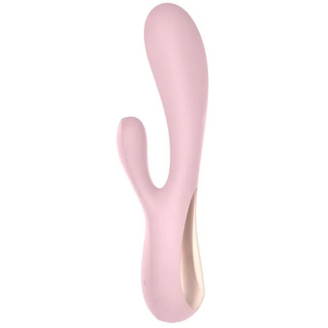 Satisfyer Mono Flex kliitori stimulaatoriga vibraator Pink 20,3 cm