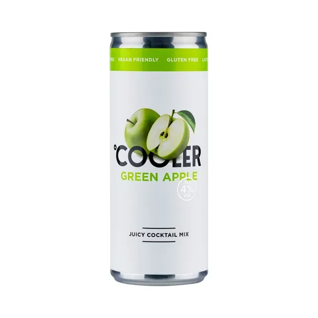 Green Apple purk, COOLER, 250 ml