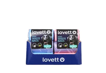 Koera väljaheidete kotid LOVETT 3x30tk
