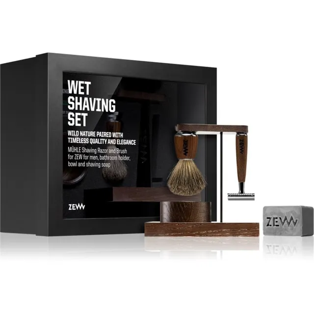 Zew For Men Wet Shaving Set Kinkekomplekt habemele