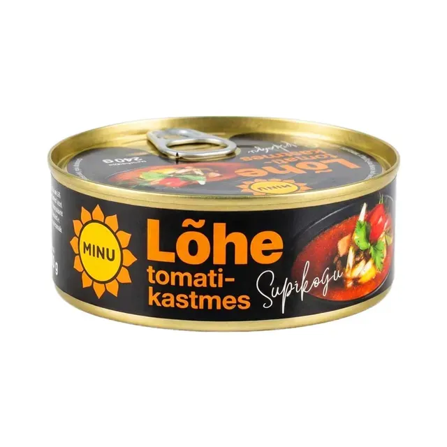 Lõhe tomatikastmes - supikogu, MINU, 240 g