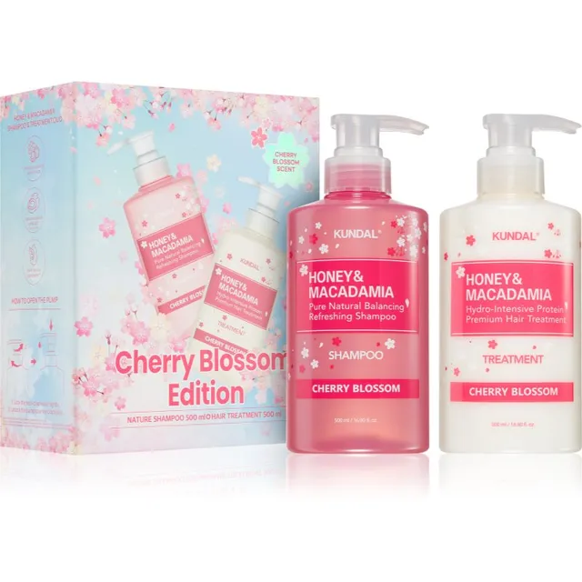 KUNDAL Honey & Macadamia Cherry Blossom Edition Kinkekomplekt juustele